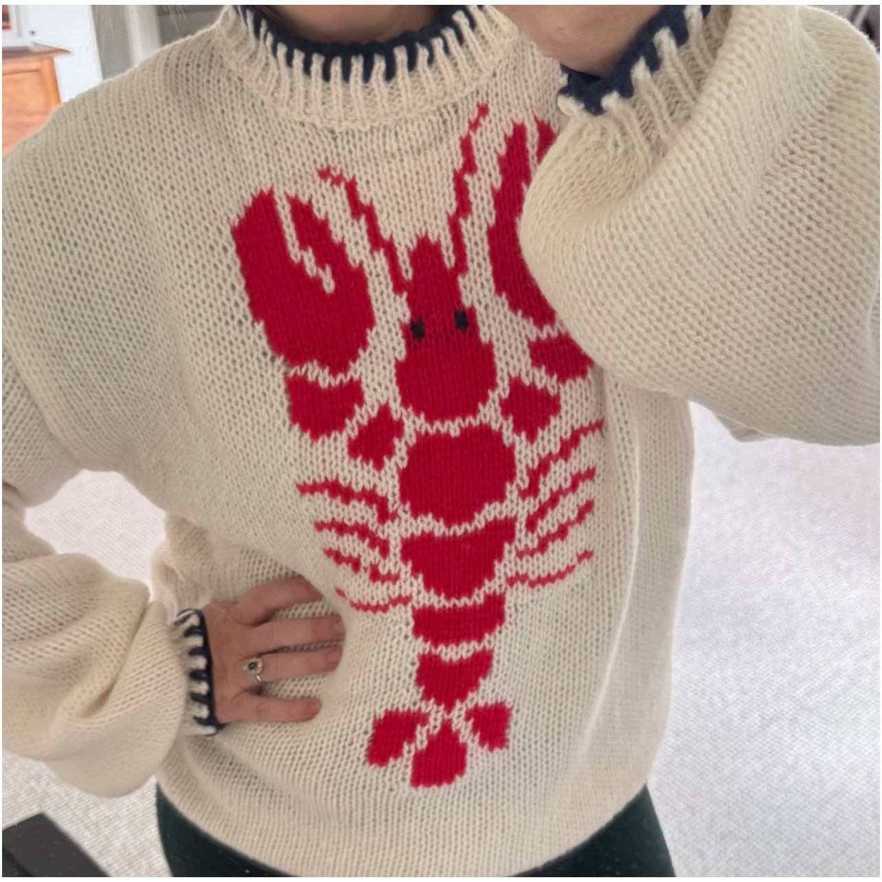 Lobster knit