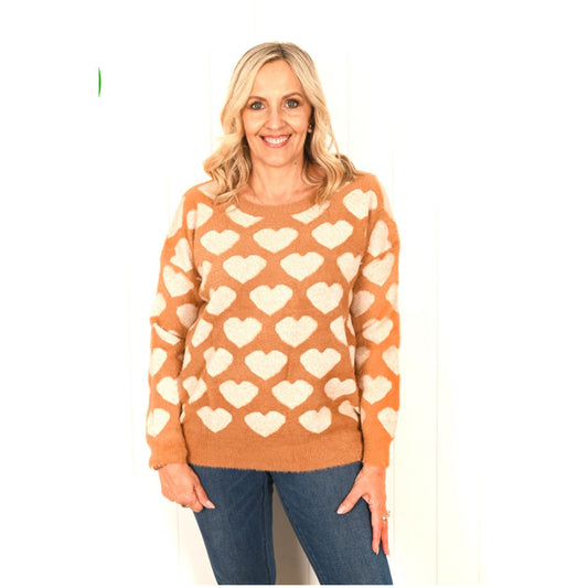 Warm hearts jumper 