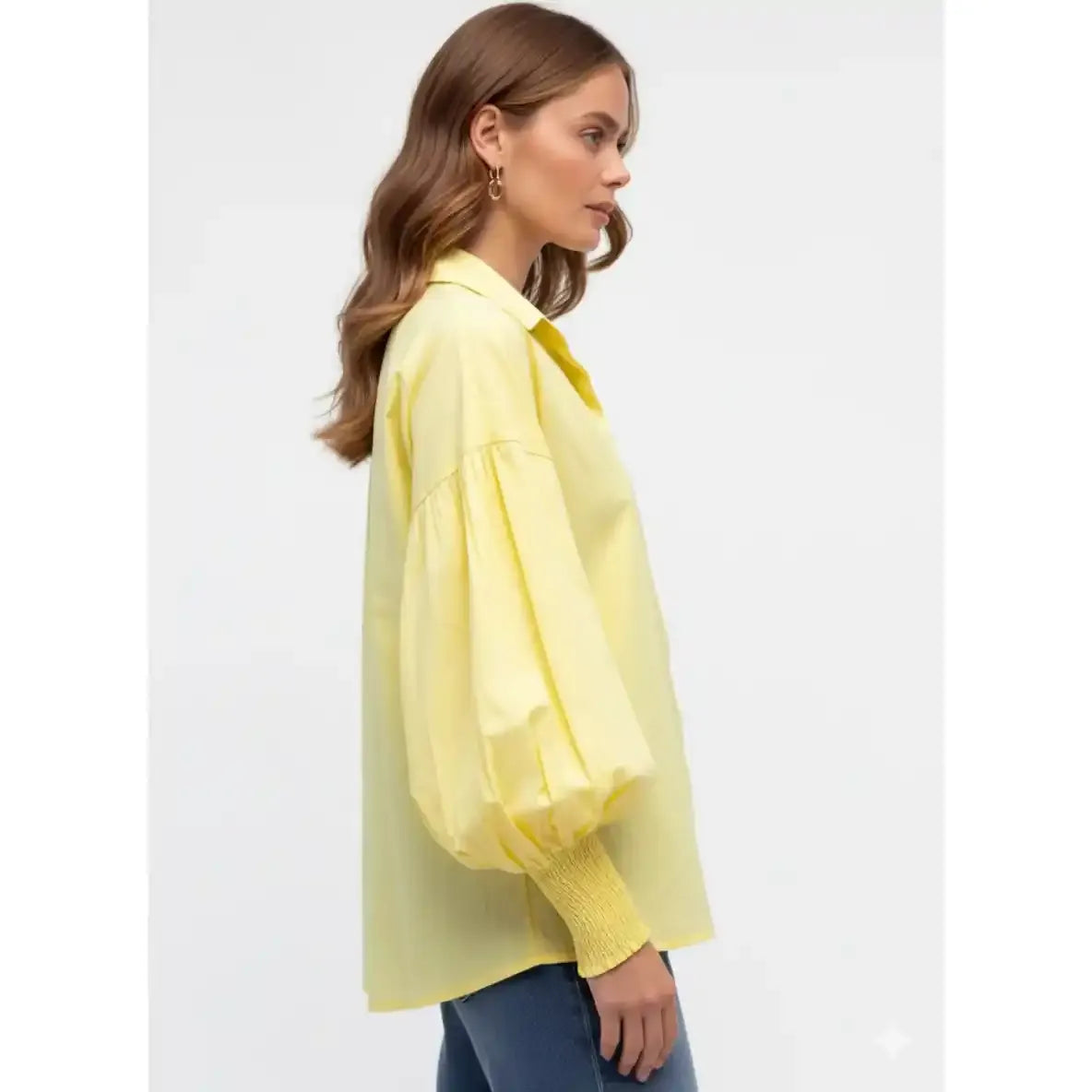 Sally Cotton Puff Sleeve Shirt