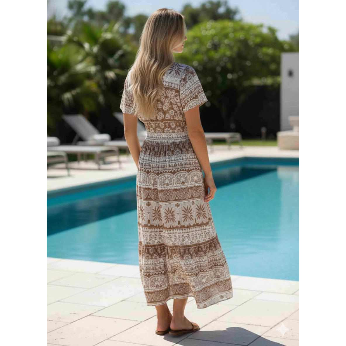 Savannah Rayon Maxi Dress