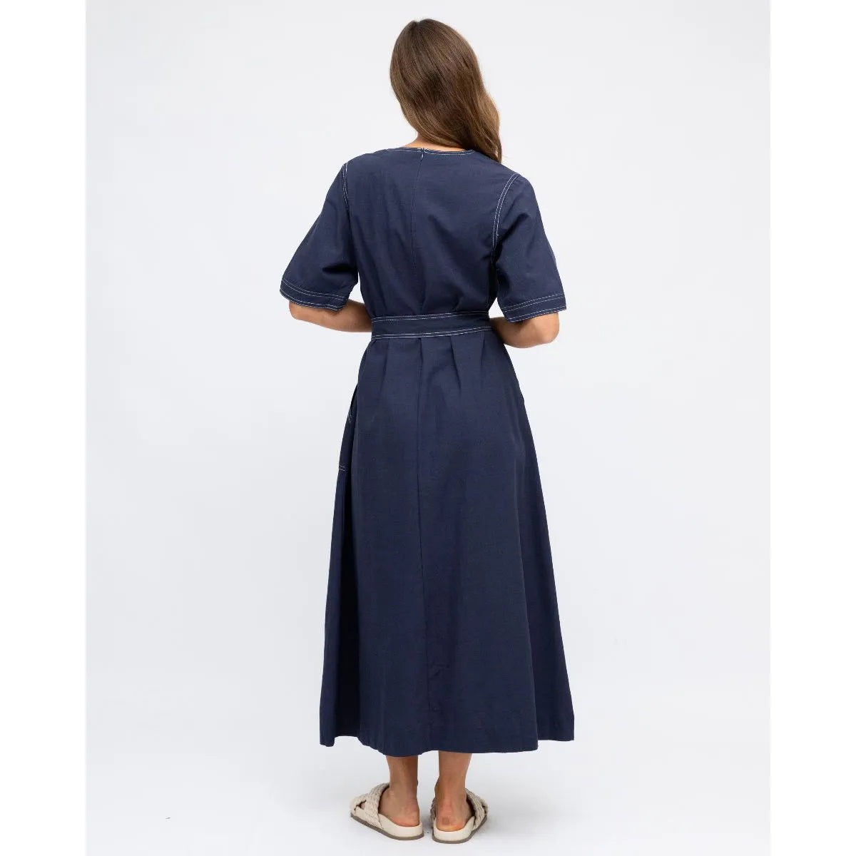 Sea Spray Dress Navy