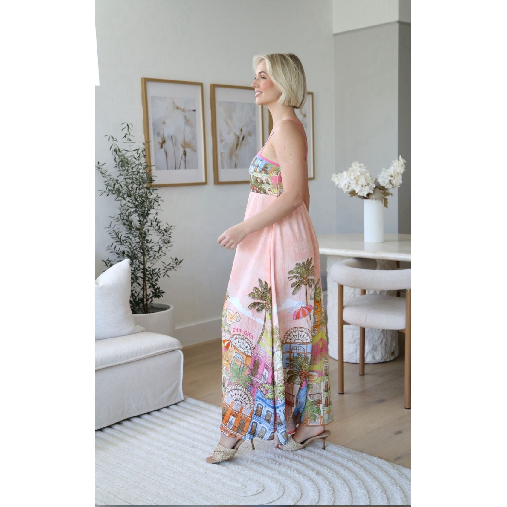 siena maxi dress side view