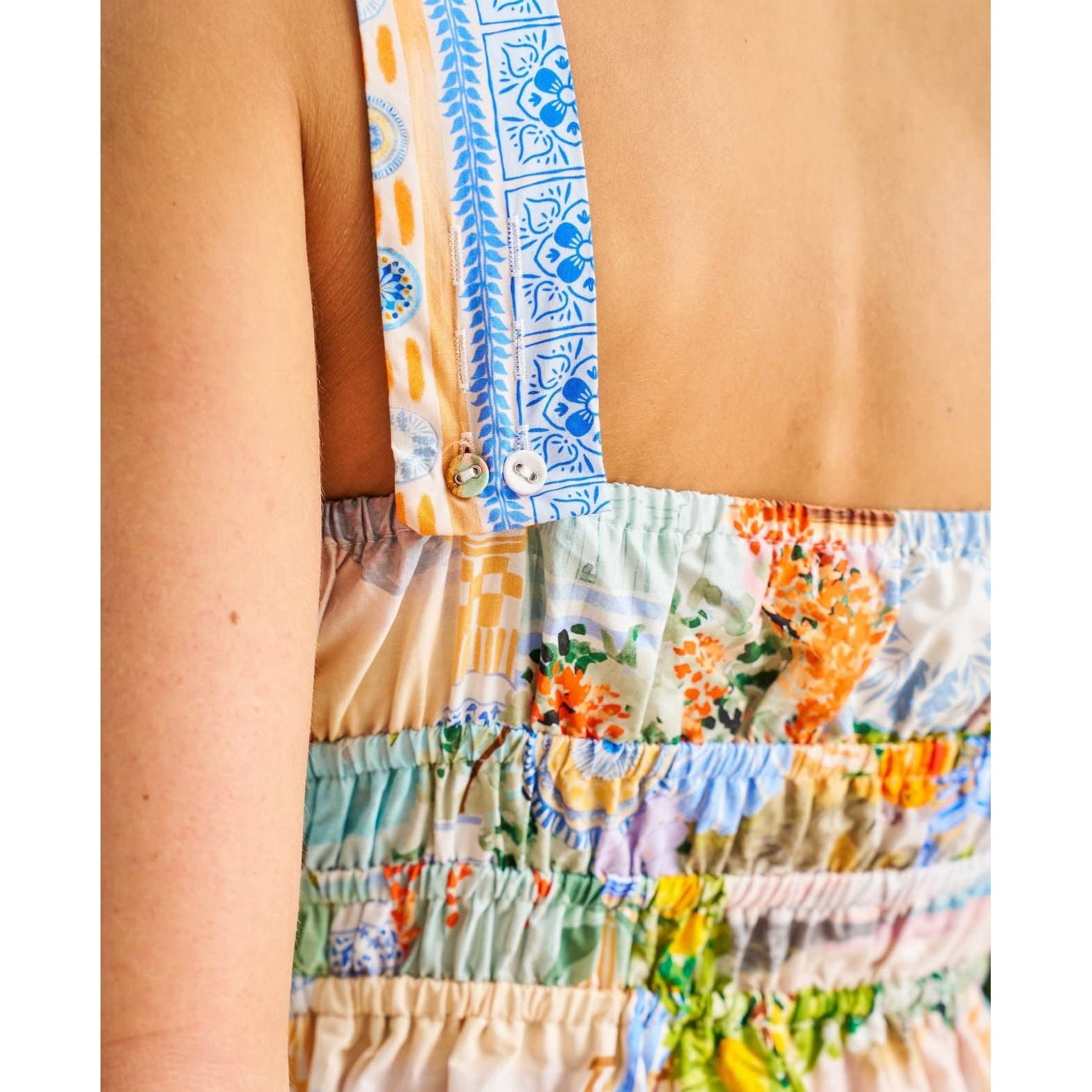 Alyssa Midi Dress back details