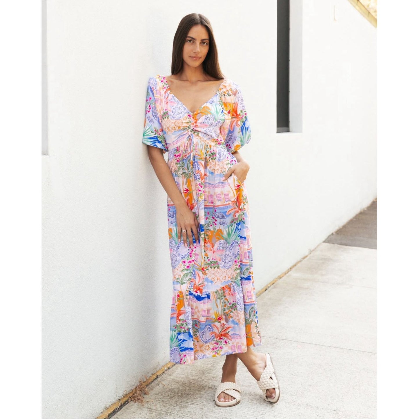 Paloma Puff Sleeve Dress
