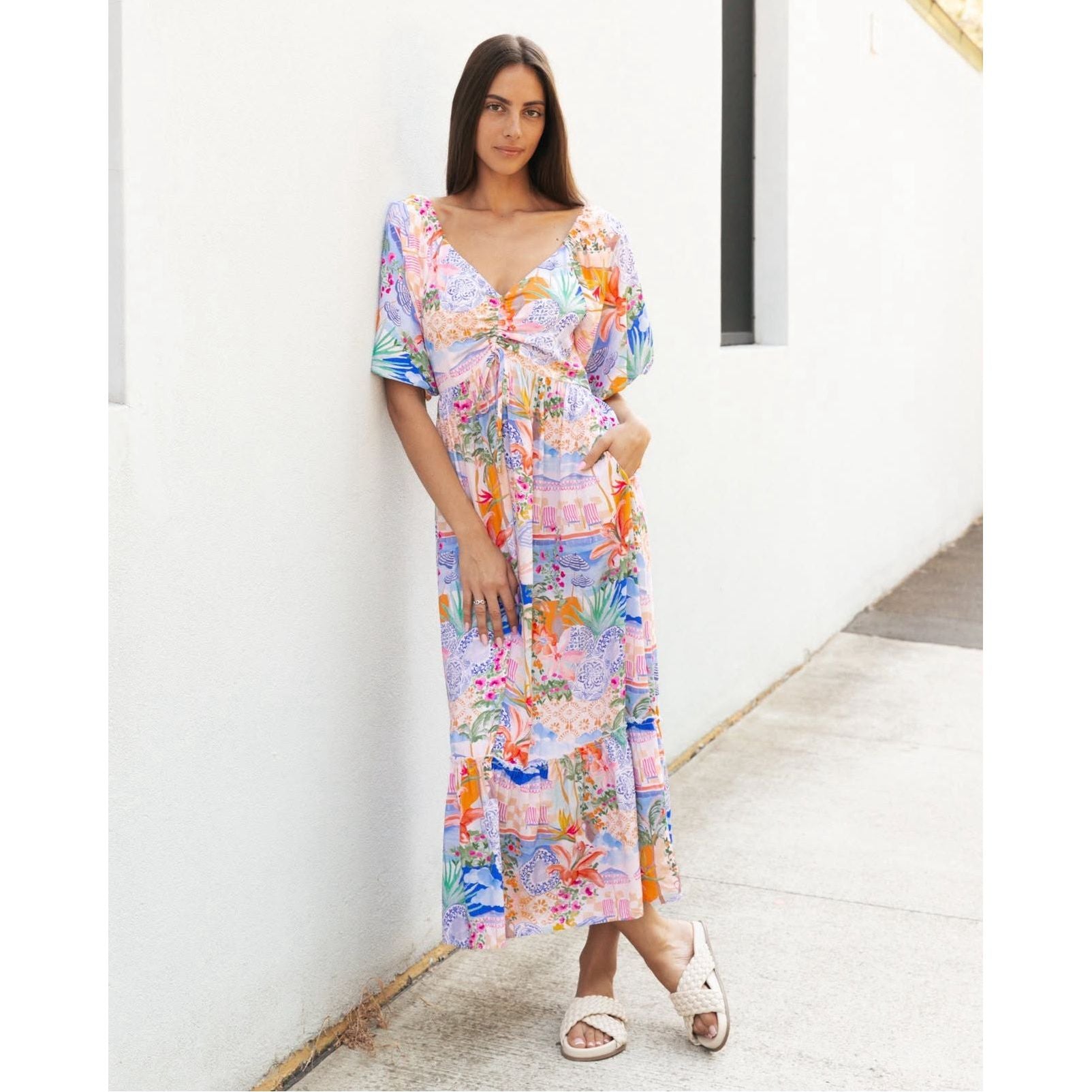 Paloma Puff Sleeve Dress