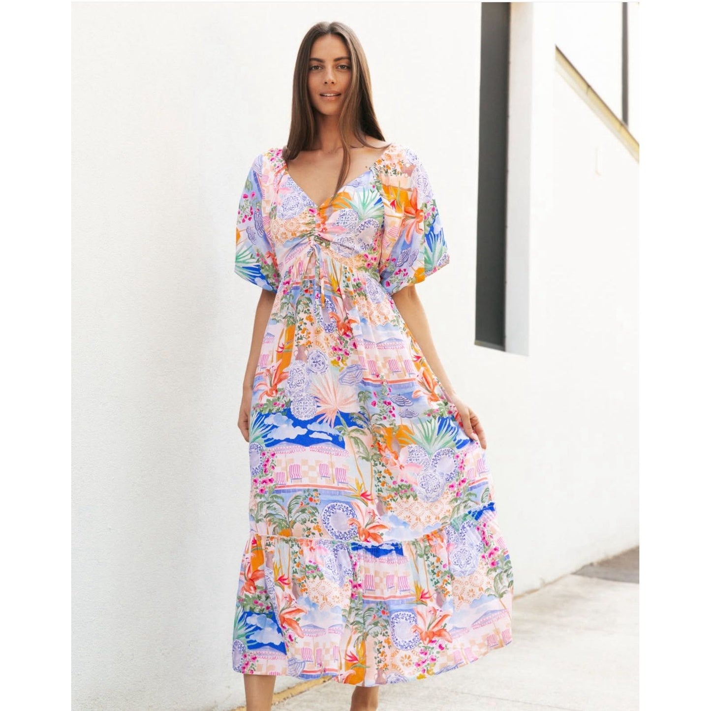 Paloma Puff Sleeve Dress