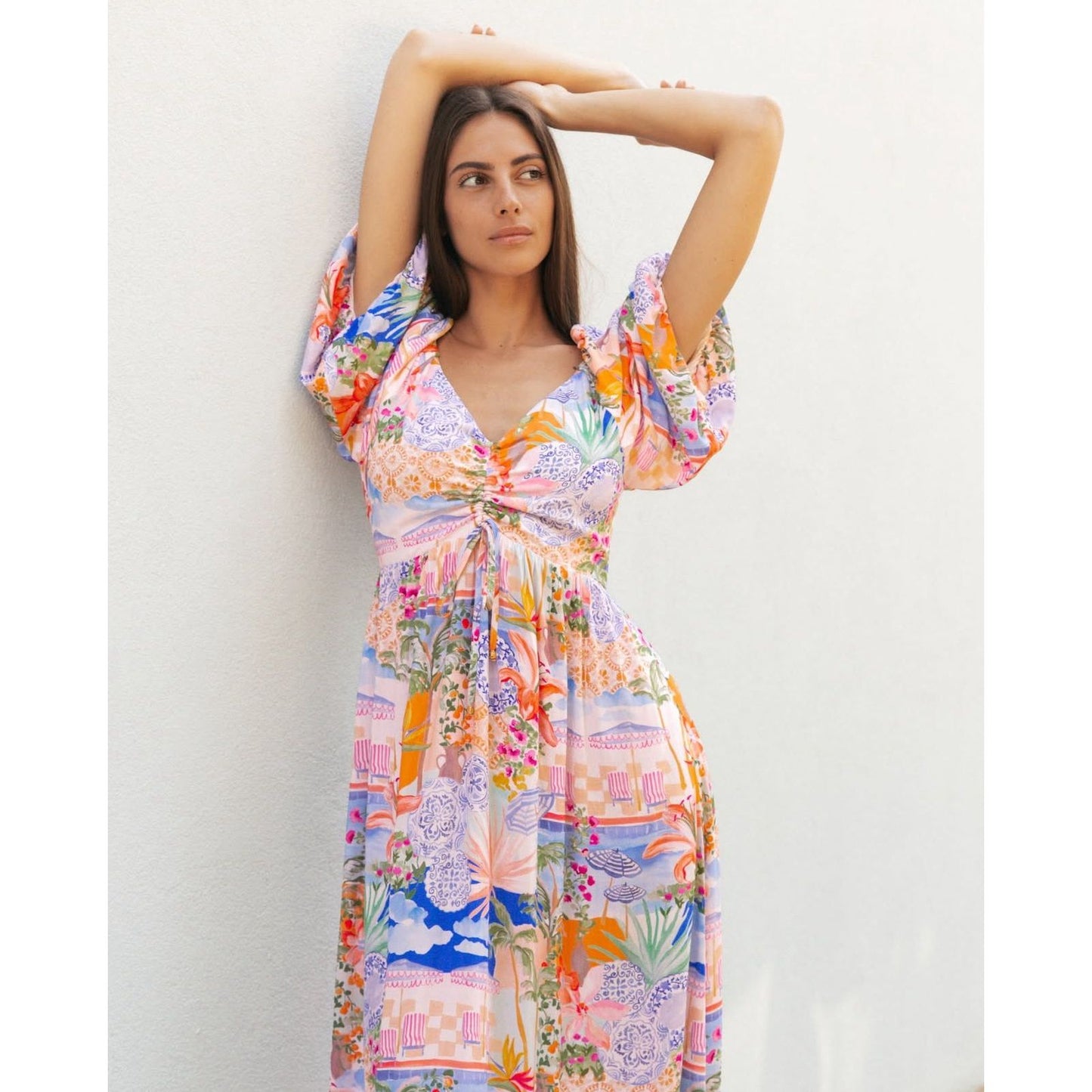 Paloma Puff Sleeve Dress