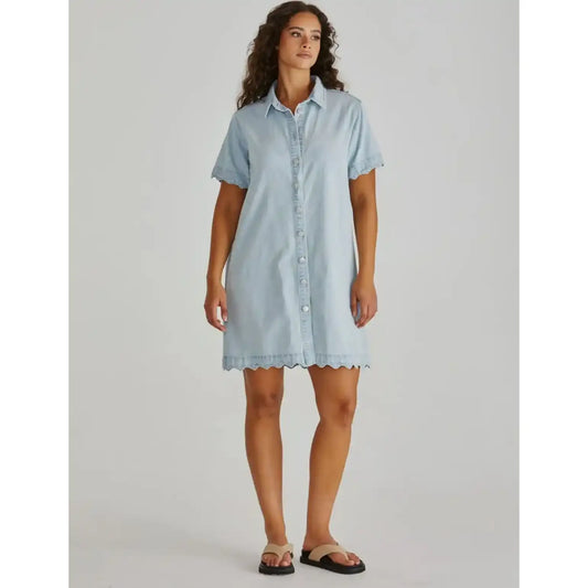 Vale Denim Cotton Dress