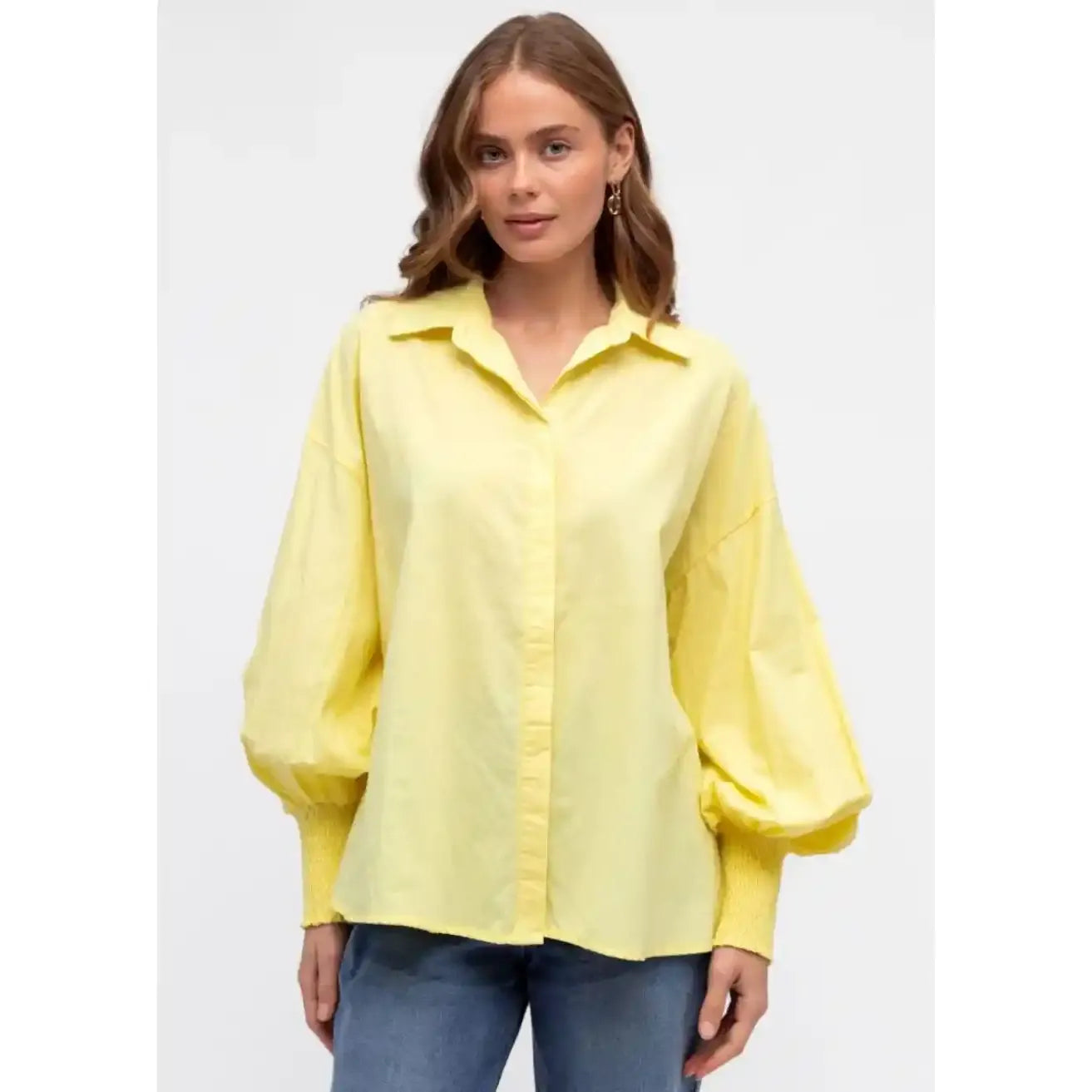 Sally Cotton Puff Sleeve Shirt