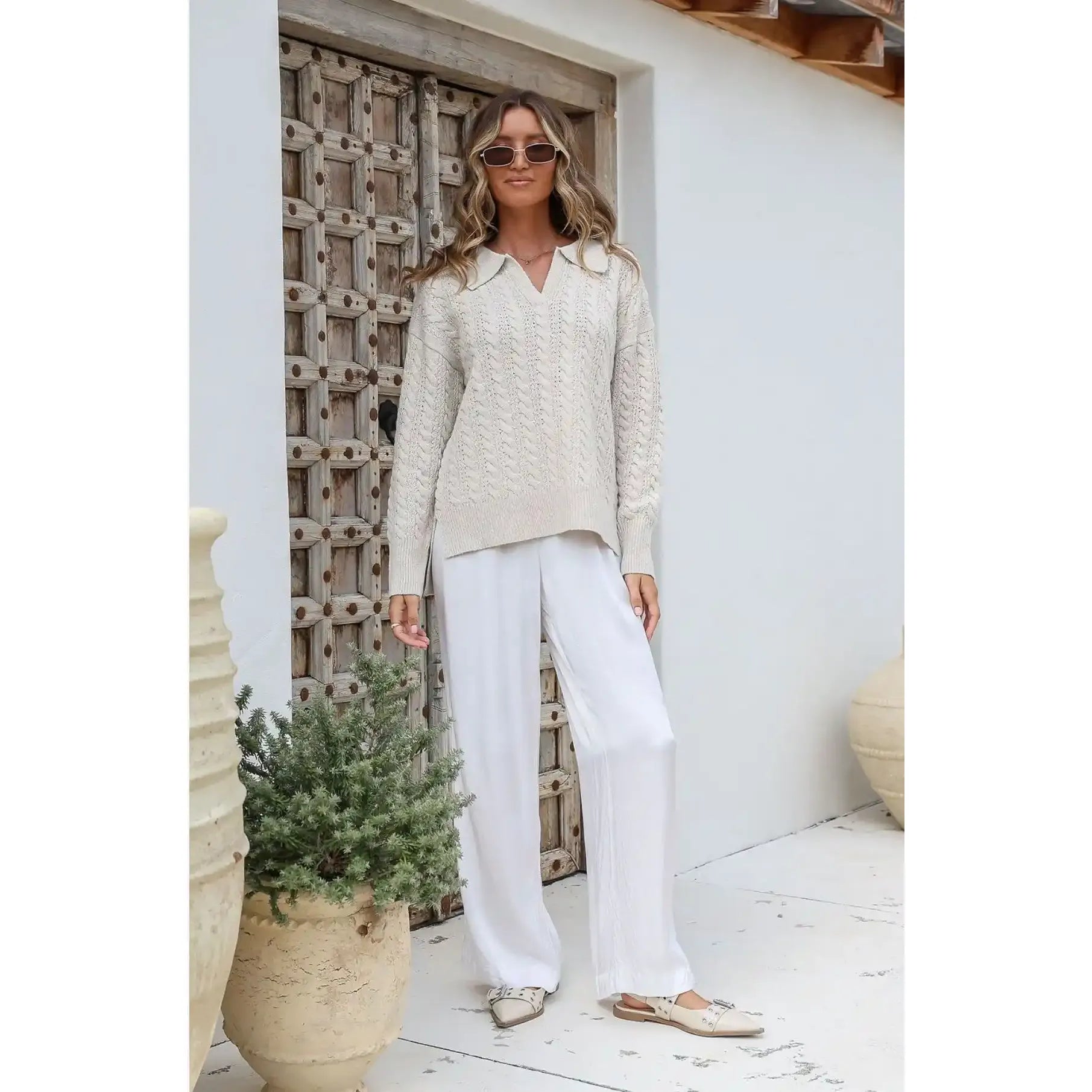 Alora Cable Knit Sweater