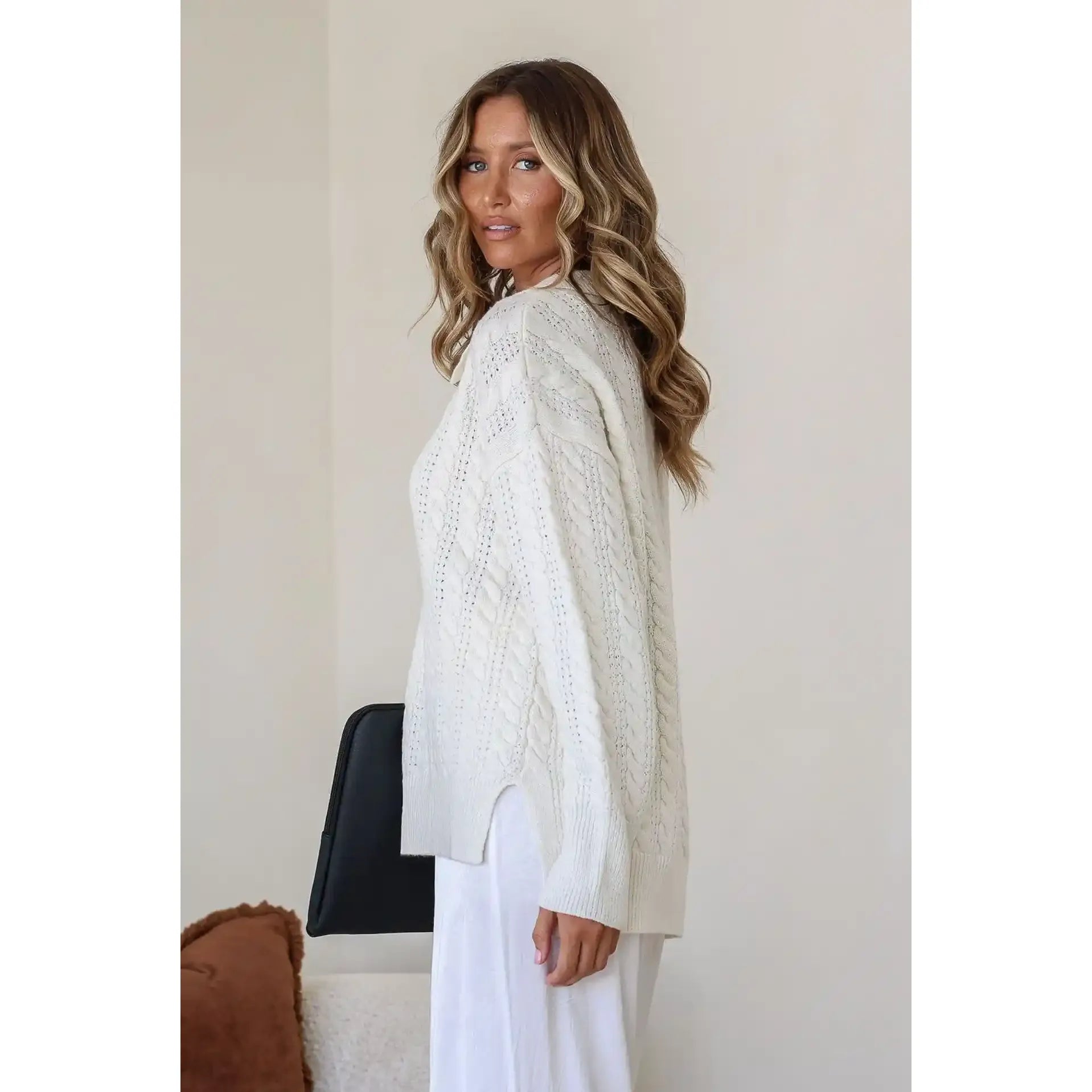 Alora Cable Knit Sweater