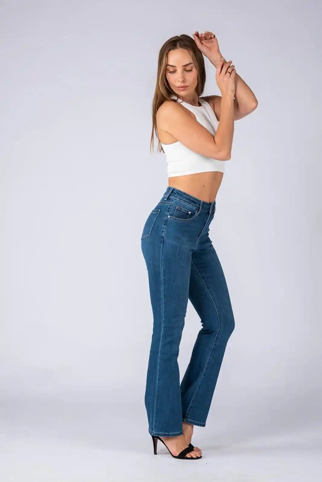 CBK Flick High Rise Bootcut Denim Jeans