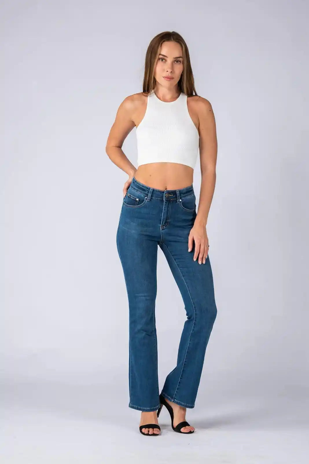 CBK Flick High Rise Bootcut Denim Jeans