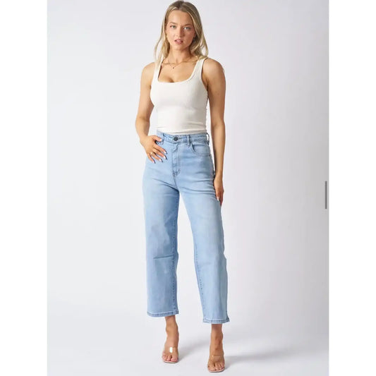 Avery Ultra High Rise Wide Leg Jeans