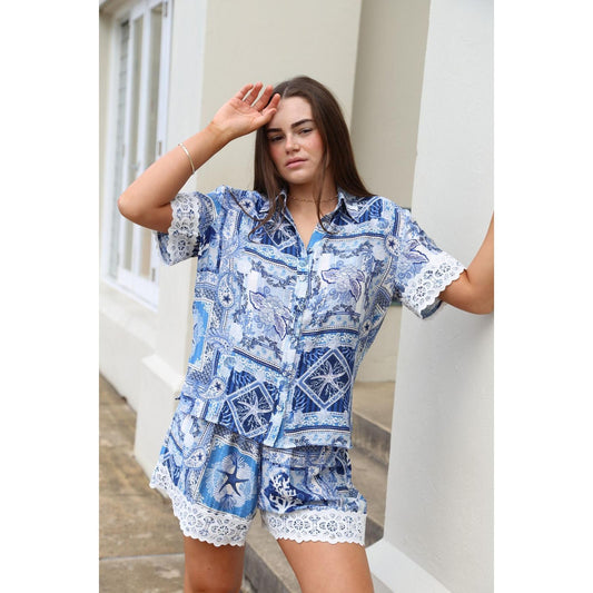 Marina Seacove Shirt and Shorts Set
