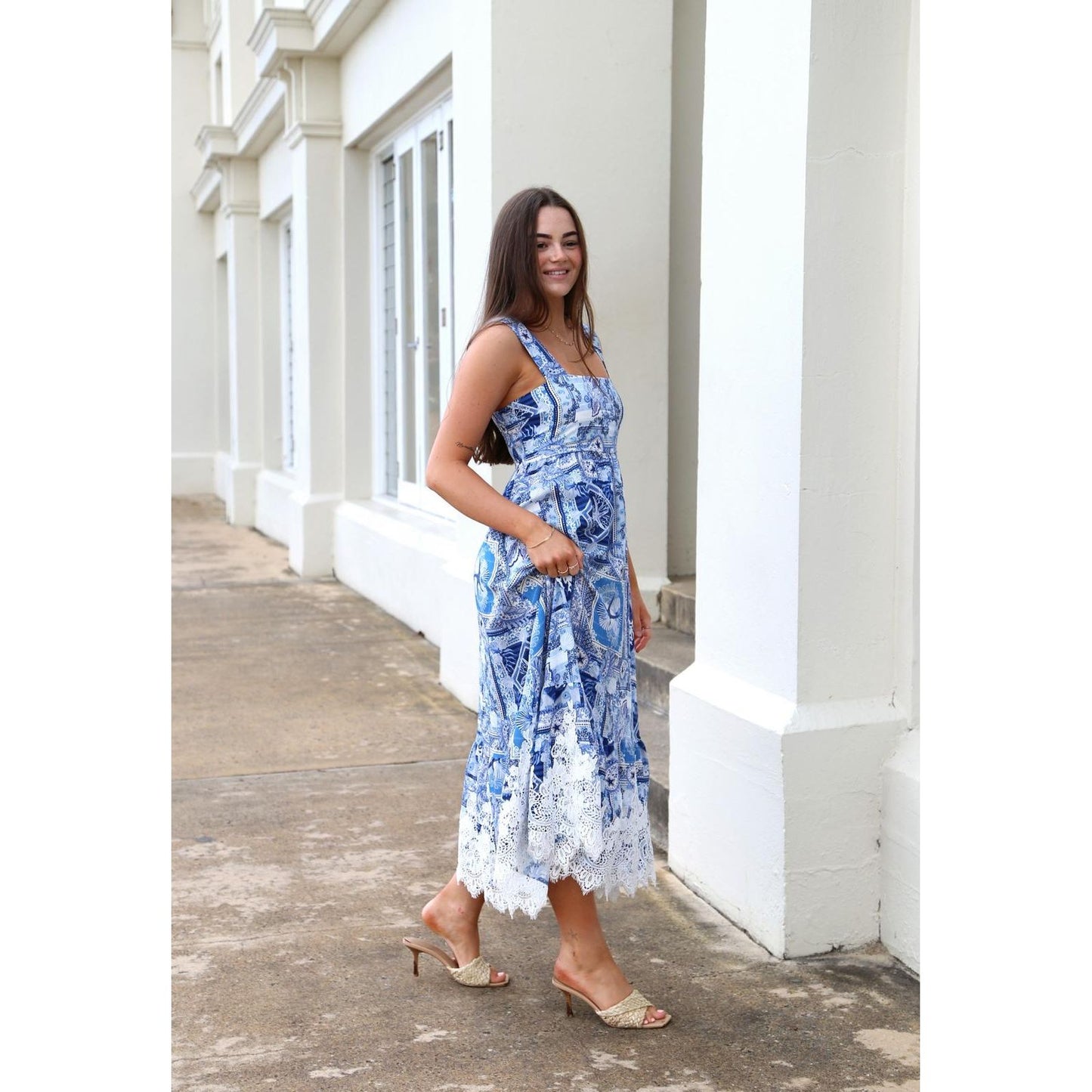 Coralie Seacove Sleeveless Maxi Dress