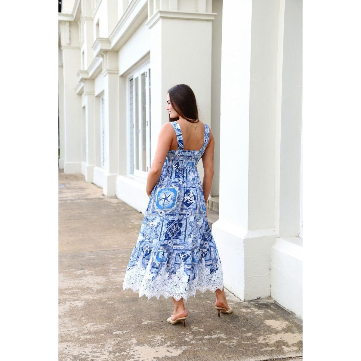 Coralie Seacove Sleeveless Maxi Dress