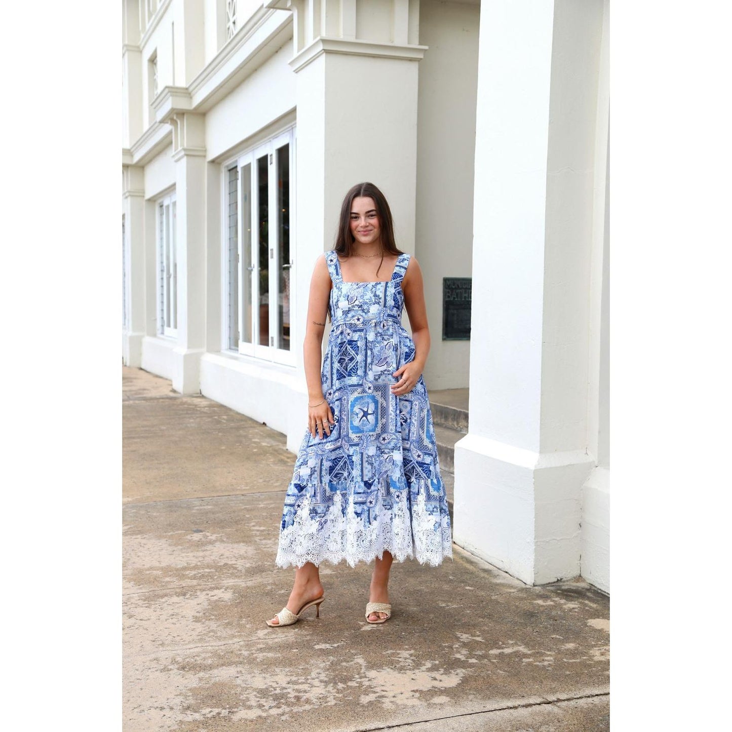 Coralie Seacove Sleeveless Maxi Dress