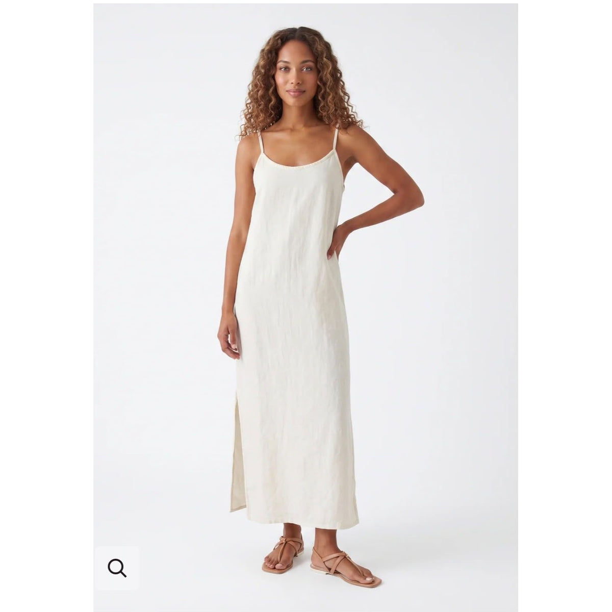 Alessia Italian Linen Maxi Dress