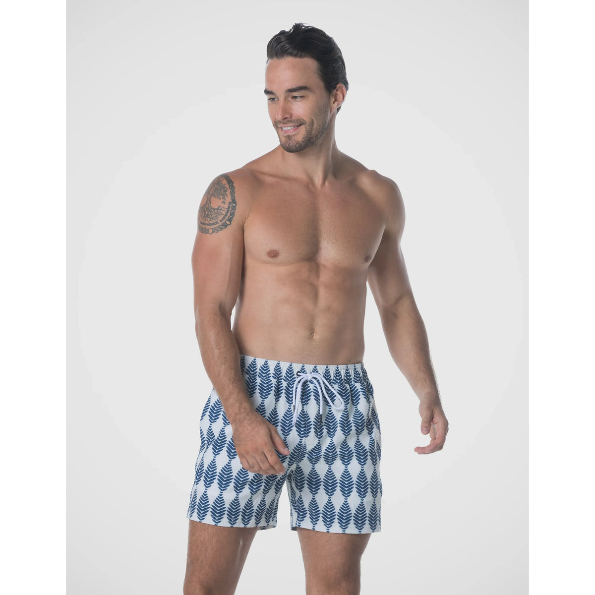 Anton Printed Resort Shorts for Men