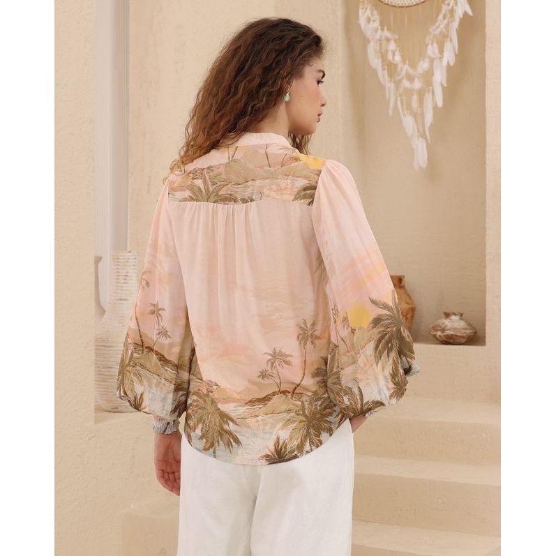 Miami palms Blouse