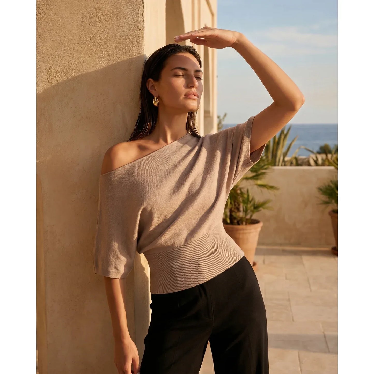 Paris Knit Top – Soft, Feminine & Effortlessly Chic